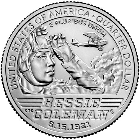 Bessie Coleman American Women Quarter Bags & Rolls Available Today - USCoinNews