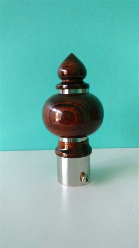 Modern Wood Curtain Finial at Rs 35/piece | Curtain Finials in Najibabad | ID: 20533960912