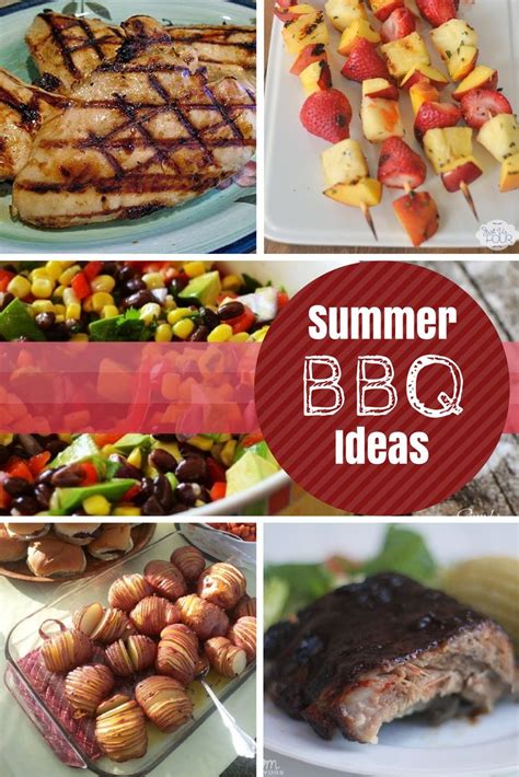 Summer BBQ Recipe Ideas | Summer bbq recipes, Bbq recipes, Appetizer recipes