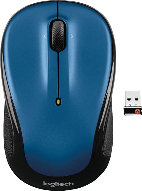 Best Buy: Logitech M325 Wireless Optical Ambidextrous Mouse Blue 910-002650