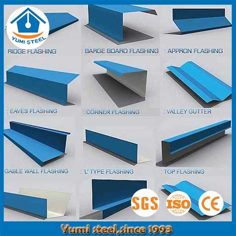 Steel Flashings for Sandwich Panels Or Corrugated Metal Sheets - Buy ...