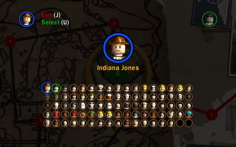 LEGO Indiana Jones: The Original Adventures - Characters