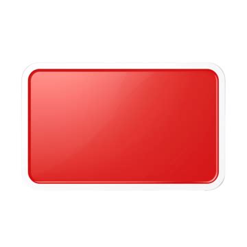 Red Blank Label With White Outline, Label, Sign, Red PNG Transparent Image and Clipart for Free ...