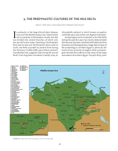 (PDF) Tristant & Midant-Renes 2011 - Tristant, Y., Midant-Reynes, B., ‘The predynastic cultures ...