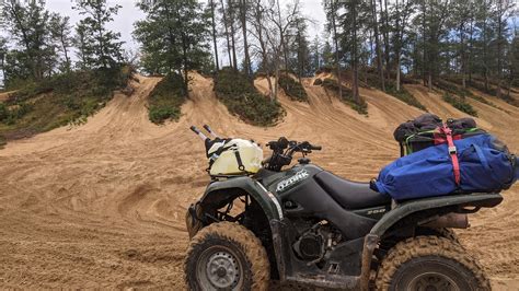 A little solo ATV camping trip! : r/camping