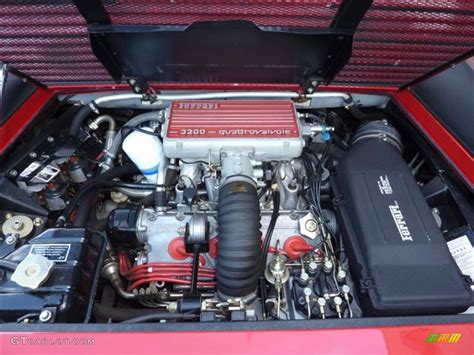 1986 Ferrari Mondial Cabriolet 3.2 Liter DOHC 32-Valve V8 Engine Photo ...