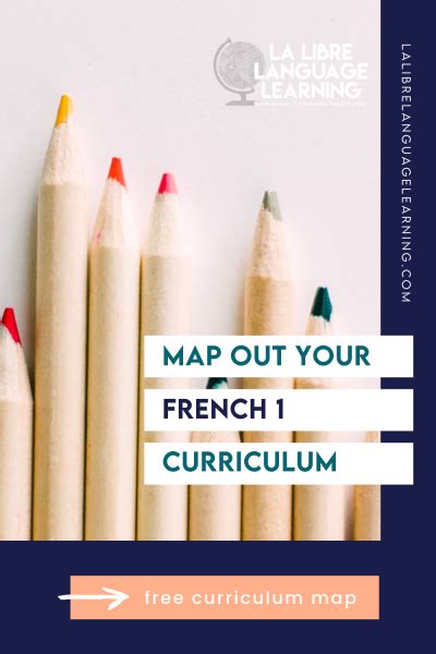 How to Map out a French 1 Curriculum for High School - La Libre Language Learning