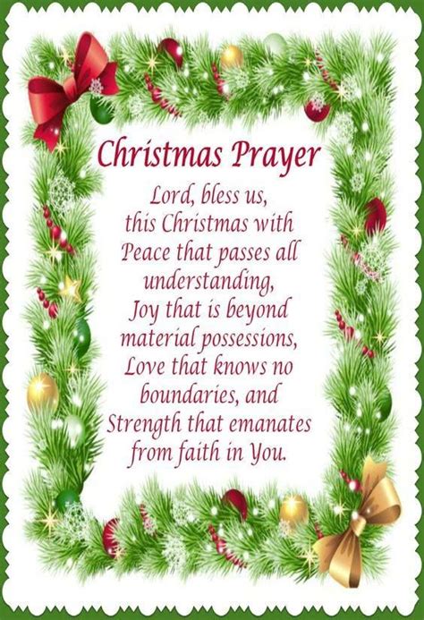 Christmas Prayer For Peace, Joy, Love And Strength Pictures, Photos ...