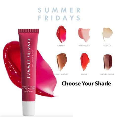 Summer Fridays Lip Butter Balm Trio: Vanilla, Vanilla Beige, and Brown Sugar, 3 Count (Pack of 1 ...