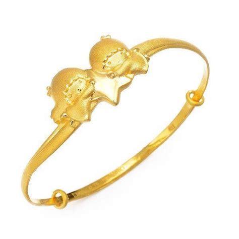 Chow Sang Sang x Sanrio Little Twin Stars Bangle, Women's Fashion ...