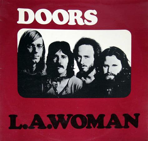 The Doors L.A. Woman 60s American Rock Album Cover Gallery & 12" Vinyl ...