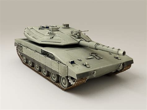 Merkava Tank 3D model - Download Free 3D models