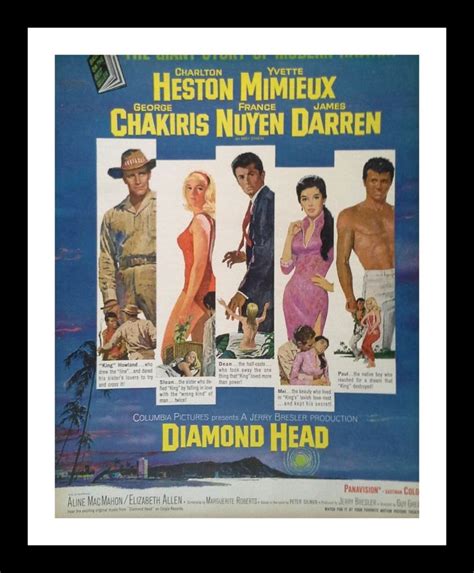 Movie Poster. diamond Head Charlton Heston Yvett | Etsy | Vintage ...