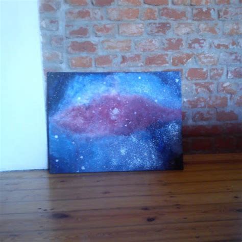 Galaxy Canvas Painting by puutninjs on Etsy