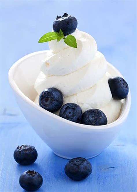 Creamy Vanilla Frozen Yogurt | Recipe | Yogurt recipes, Frozen yogurt recipes, Homemade ice