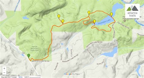 Panola Mountain PATH Trail to Alexander Lake