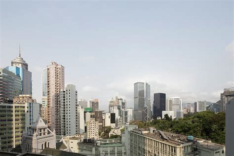 Hong Kong Central Skyline From Mid Photograph by Pawel Toczynski