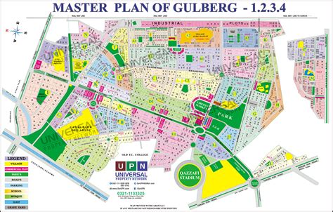 Gulberg Lahore Map For Buyers and Investors - High Quality Maps