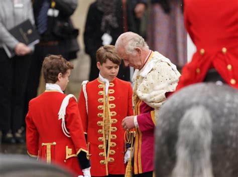 Best pictures of George, Charlotte and Louis at King's coronation