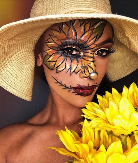 Sunflower Halloween Makeup Diy Halloween Costumes, Halloween Face ...