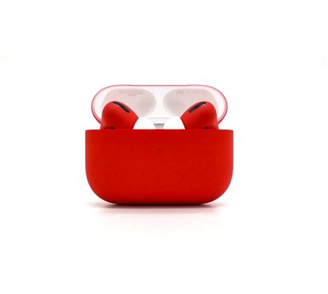 Купить цветные наушники Apple AirPods Pro Color Матовый Красный - i-Всё.ru