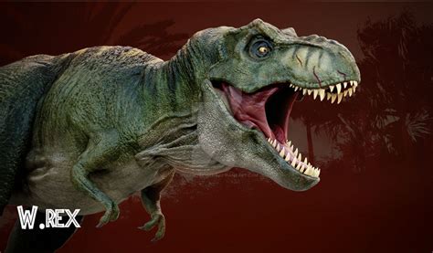 Buck tyrannosaurus rex Jurassic park by Wolfhooligans on DeviantArt