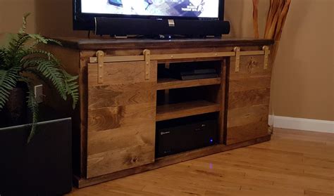 Ana White | Barn door tv stand - DIY Projects