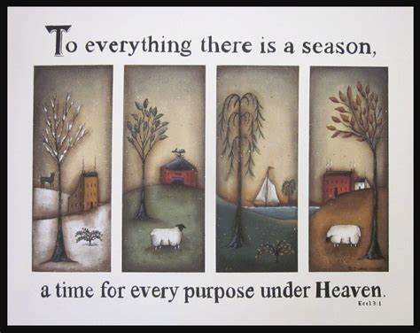 To Everything There is A Season A Time for Every Purpose - Etsy