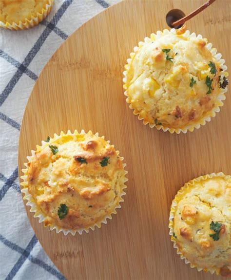 Cheese and Corn Muffins - Create Bake Make