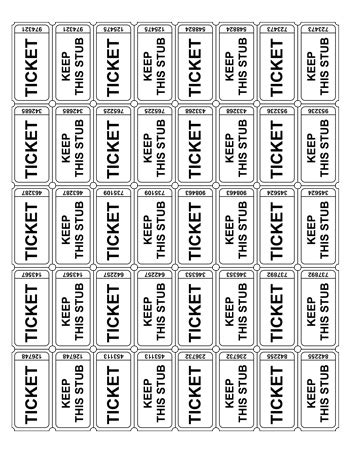 raffle ticket templates tims printables - numbered raffle ticket tims ...