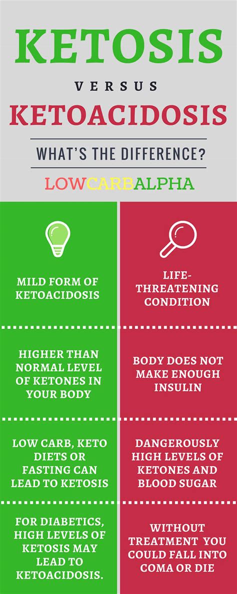 Ketoacidosis (DKA) vs Ketosis What's the Difference?