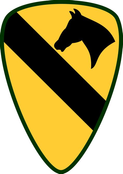 Résultat de recherche d'images pour "logo 1st cavalry division" Army Mom, Us Army, Army ...