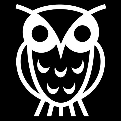 Owl icon | Game-icons.net