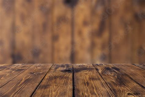 Wood background - table with wooden wall Wooden table background Empty - stock photo 3128531 ...