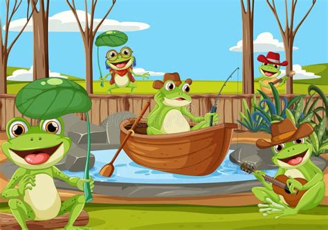 Cartoon Frogs Stock Illustrations – 4,816 Cartoon Frogs Stock ...