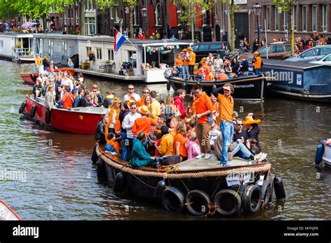 Kings day amsterdam hi-res stock photography and images - Alamy