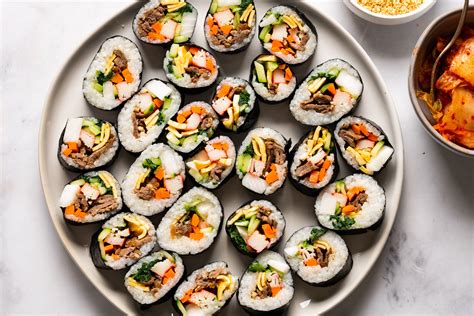Kimbap (Korean Sushi Rolls) Recipe
