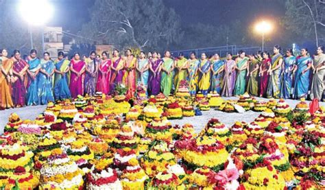 Telangana Cultural Festival: Bathukamma begins on a grand note