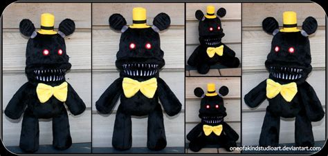 FNAF - Nightmare Plush by OneofakindStudioArt on DeviantArt