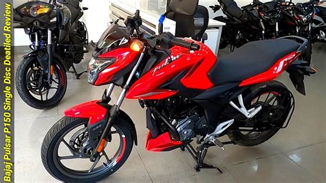 2023 Bajaj Pulsar P150 Single Disc Deatiled Review | Price | New Features & Mileage | Exhaust ...