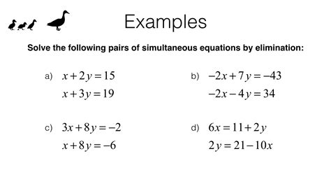 Simultaneous Linear Equations In Two Variables Worksheet – Equations ...