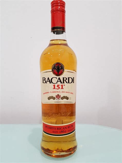 Bacardi 151 Puerto Rican Rum 750mL @ 75.5 % % abv | Myliquor Online