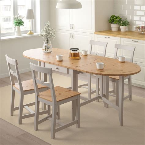 IKEA - GAMLEBY Gateleg table | 1000 | Small kitchen tables, Gateleg table, Dining table small space