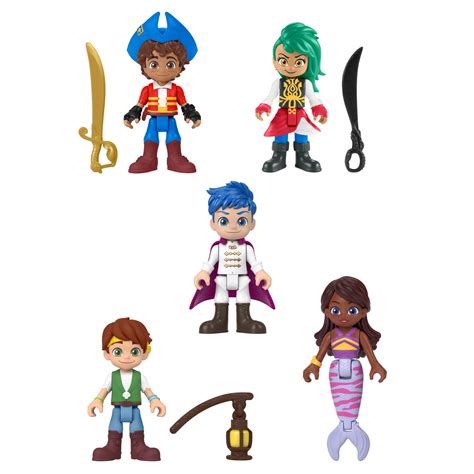 Buy Fisher-PriceSantiago of the Seas Pirate Toys Figure Pack with 5 ...