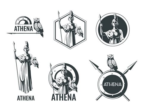 Greek God Symbols Athena