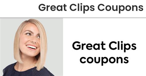 Unlock Savings: Great Clips' 2023 Free Printable Coupons