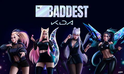 KDA THE BADDEST by Danejoart on DeviantArt