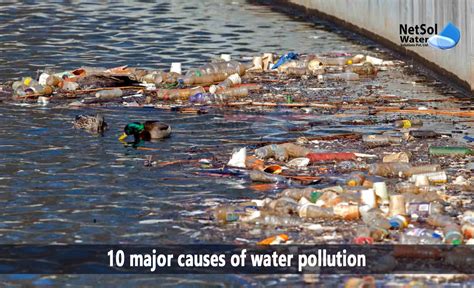 What are the 10 major causes of water pollution