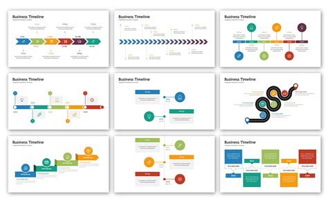 Timeline - Infographic Presentation PowerPoint Template #72072