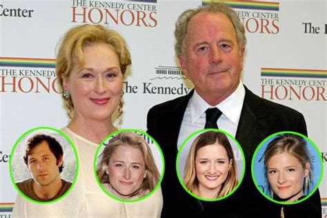 Meryl Streep is a mother of four children, Henry Wolfe, Mamie Gummer ...